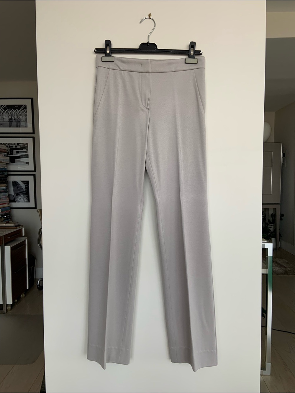 Vintage Emporio Armani grey suit trousers